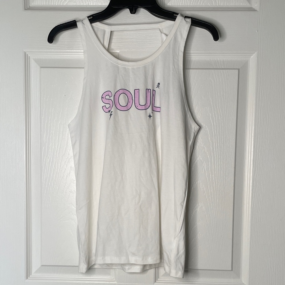 NWT SoulCycle Sophie Double Twist Tank Top